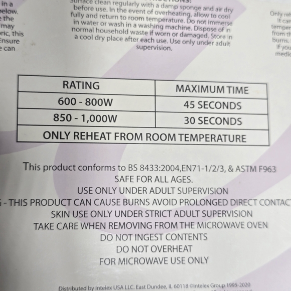 Orange and White Fox Mittens Plush Accessories - Picture 6 of 7